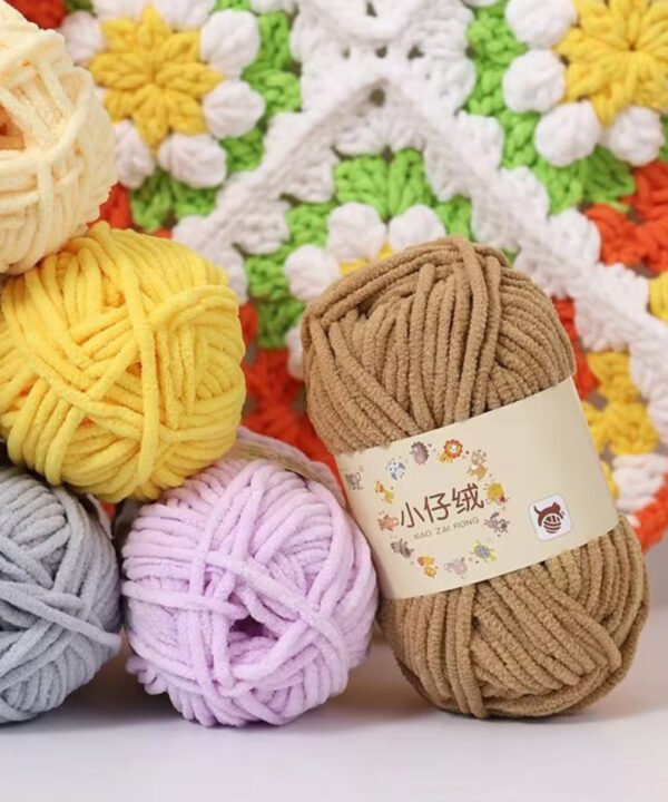 Mèng Dié Shā chenille/plush yarn